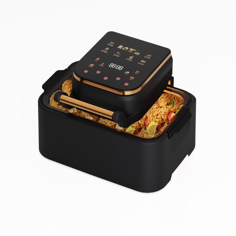 15л фритюрница бытовая большой емкости многофункциональная электрическая духовка — фото 6