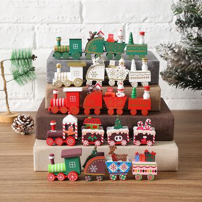 Cristmas Ornament Xmas Navidad Noel Gifts Happy New Year Decor Christmas Train Merry Christmas Decorations For Home