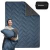 KingCamp Camping 200 X Large Fleece Can Be Transformed Into a Sleeping Suitable for Car Camping and Emergency Preparedness Blanket, 145cm, Size,