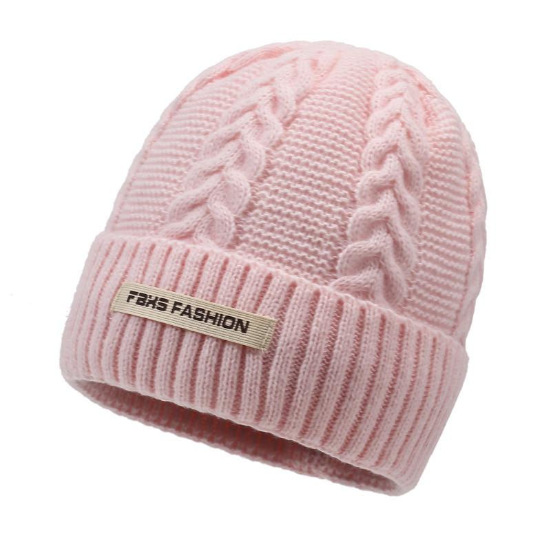 Herbst Winter Wollmütze Herren Damen Kälteabweisend Warmhaltend Pullover Strickmütze