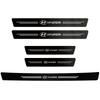 High-quality Carbon Fiber Car Door Sill Protector Sticker For Hyundai Elantra Tucson Genesis Avante Grandeur  Casper Venue DD3
