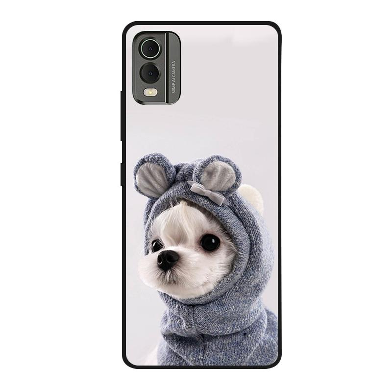Pentru husă Nokia C32 C 32 Silicon moale Pictată Rezistentă la șocuri Huse spate Pentru Nokia C32 Husă TPU Coques NokiaC32 Desene animate drăguțe