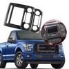 ABS Carbon Fiber Inner Navigation Frame Cover Trim For Ford Raptor 2015-2019