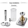 Commercial Beverage Dispenser with Faucet: Double/Single Head Juice Kettle for Hot Pot, Sesame Oil, Vinegar, Soy Sauce - Self-Service Model