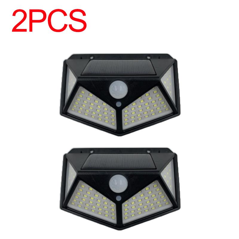 1/2/4Packs LED Solar PIR Motion Sensor Wall Light 3 Modes IP65 Waterproof Security Lamp Wide Angle Dusk to Dawn for Garden Yard
