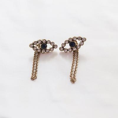Sooho Conrad Eye Pendant Antique Drop Earrings