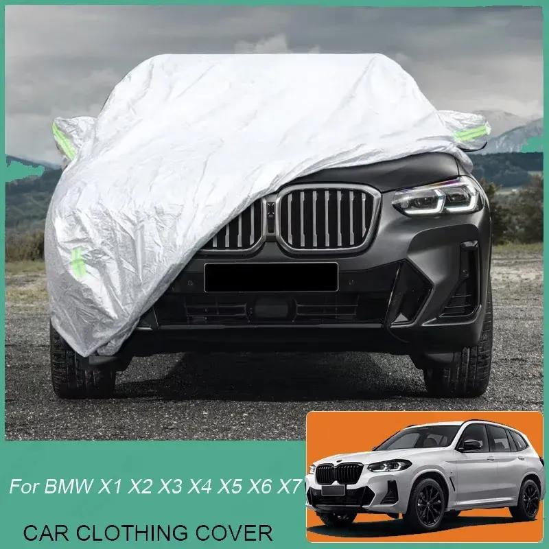 For BMW X2 F39 Full Car Cover Waterproof Anti-UV, Rain Frost Snow Dust Protection, Sun & Ice Resistant Auto Cover