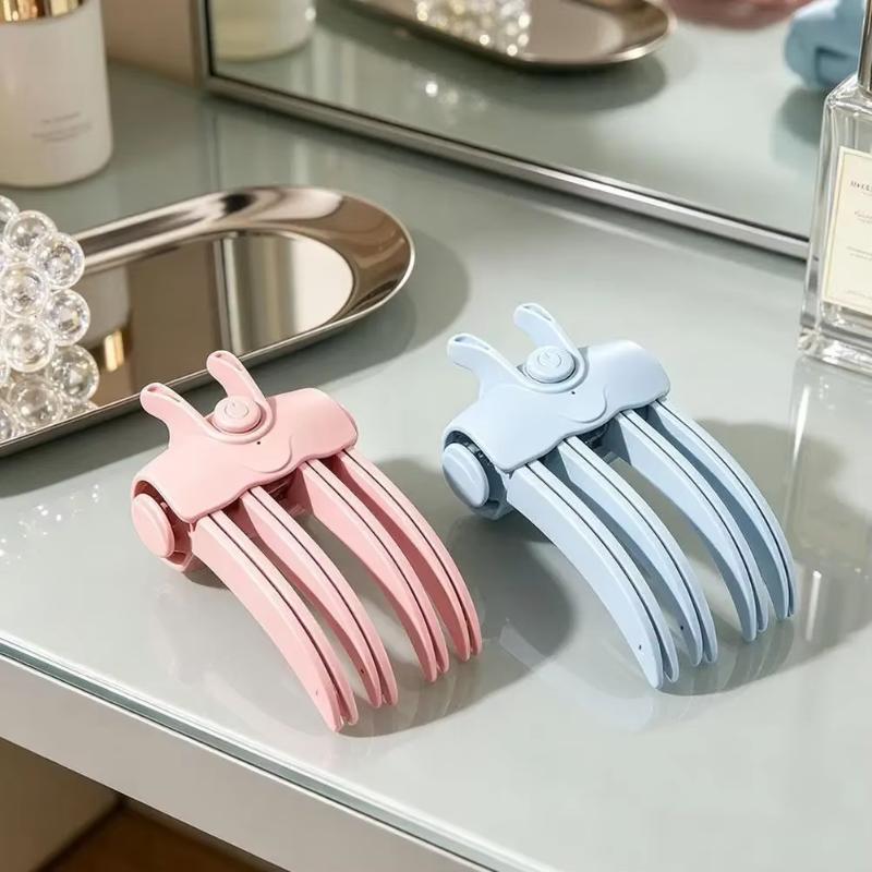 Fluffy Hairpin Curling Clips Electric Heated Rechargeable Bangs Curler Hair Roots Volumizing Clip Hair Styling Tool