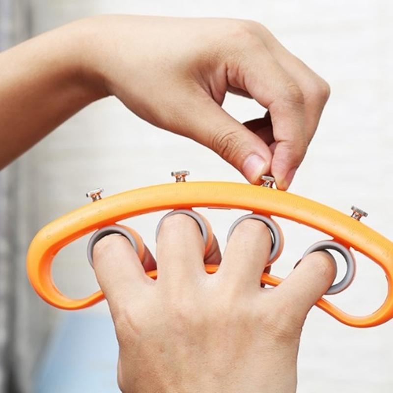 Portable Musical Finger Extender Adjustable Hand Exercisers Strengthener Guitar Practice Aid Extender for Guitar Learner