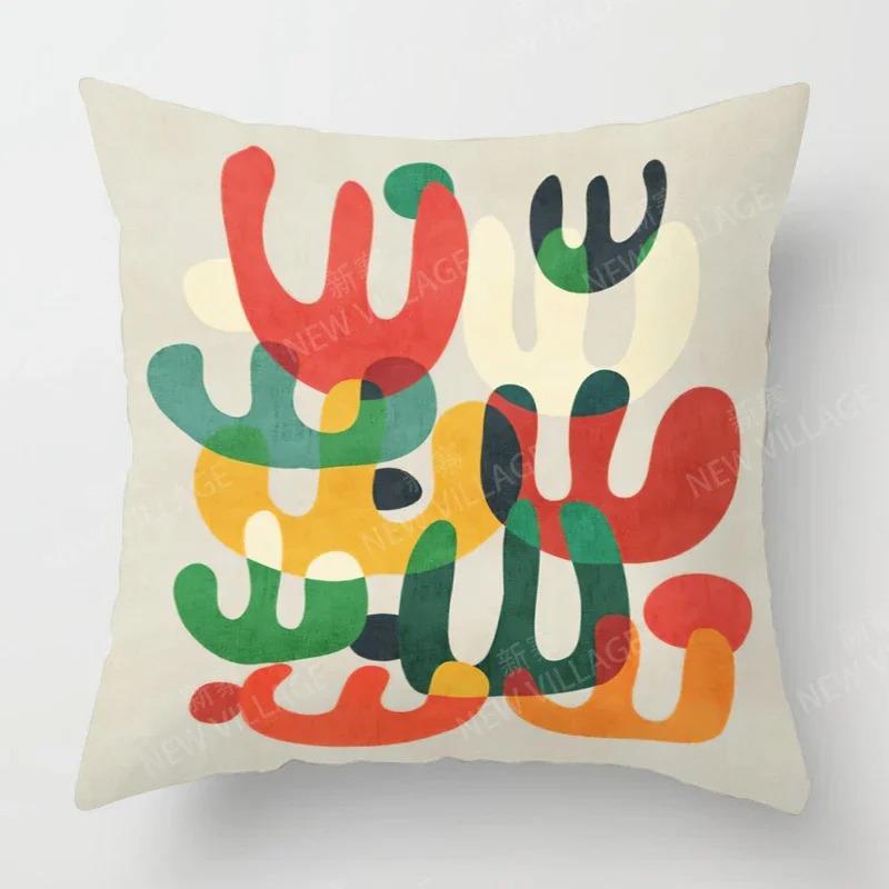 Home Deko Kaninchen mit Löwenzahn Muster Kissenbezug Muster Kissenbezug Geeignet für Sofa Schlafzimmer Auto Kissenbezug