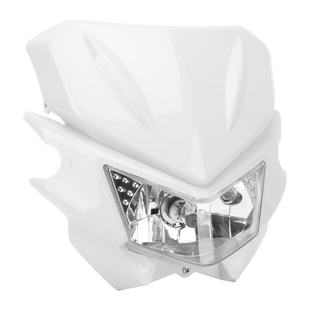 Motorsykkel Frontlykt H4 Interface LED Vanntett DRL Hovedlykt for KLX 110 125 150 230 250