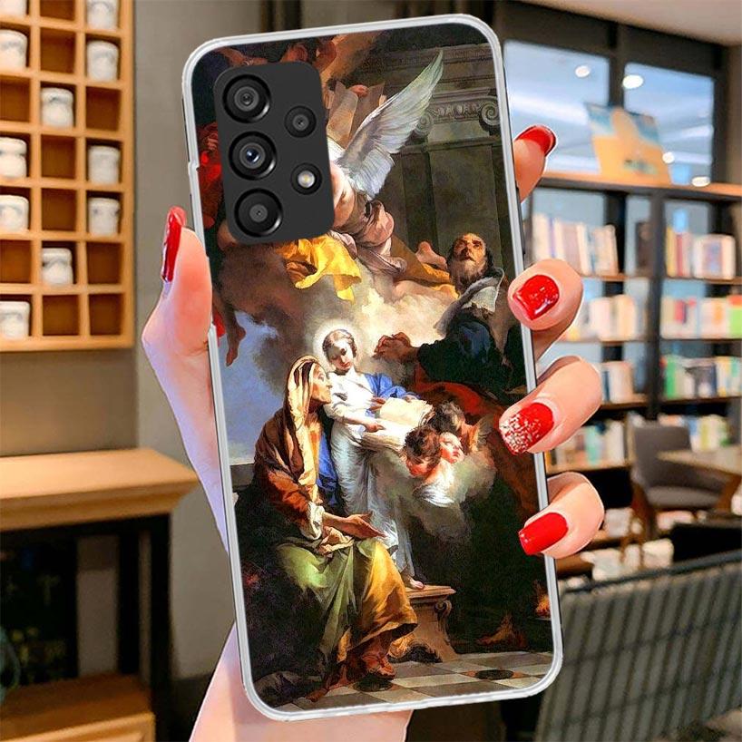 Renaissance Art Painting Phone Case For Samsung Galaxy A17 A37 A57 A16 A26 A36 A56 A15 A25 A35 A55 A14 A24 A34 A54 A13 A23 A33 A