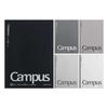 KOKUYO Campus Notebook, B5, Dotted, B-Ruled, 5-Color Pack, Gray, AM-3CBTNX5-1