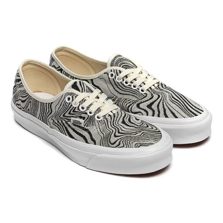 Vans OG Authentic LX Jacquard Marble Unisex Sneakers White Marshmallow True-White VN0A4BV991X