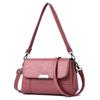 Bag Women's New Fashion Women's Soft Leather Bag Crossbody Small Bag Korean Version Girls' One Shoulder Crossbody Bag
