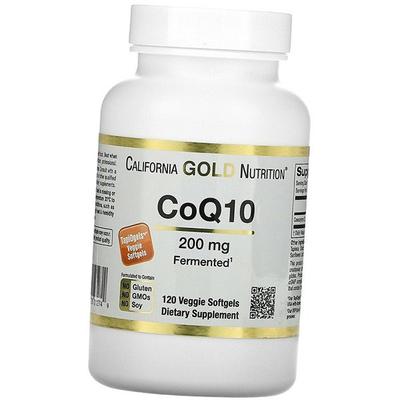 Coenzyme Q10, Ubiquinone USP Grade, CoQ10 200, 120veg.gelcaps (70427005)