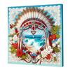 Pearl Gem Diamond Art Painting Kit with Frame 25x25cm Diamond Dots Pearl Gem Painting for Adults & Beginners Home Wall Decor