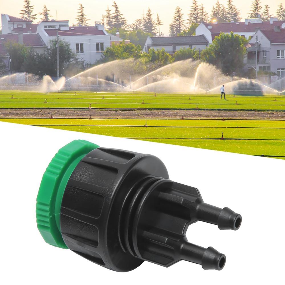 10Pcs ABS Quick Connector G1/2 and G3/4 Thread Garden Tap Adapter  Vegetable Garden Irrigation