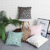 Decorative Pillowcase, Feathers, Brown