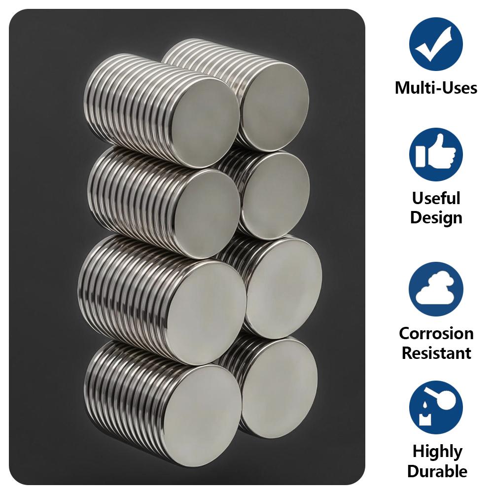 Powerful Neodymium Magnet N35 NdfeB Permanent Magnetic imanes Round Super Strong Fridge Magnets DIY 2x2 5x2 6x2 8x2 15x2 18x2mm