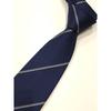 Daks Silk Blend Regimental Navy Tie  Dmg1acf1239n1 