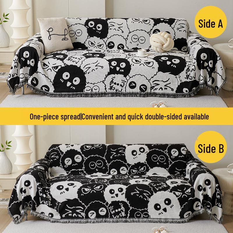 Luxury Anti-Slip Nordic Sofa Cover - Four Seasons Cat Claw Resistant