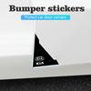 XQNW2 Car Logo Sticker Door Corner Collision Anti-scratch Protection For Kia Sportage Ceed Picanto Rio ProCeed Niro K7 K8 Ray XCeed K9