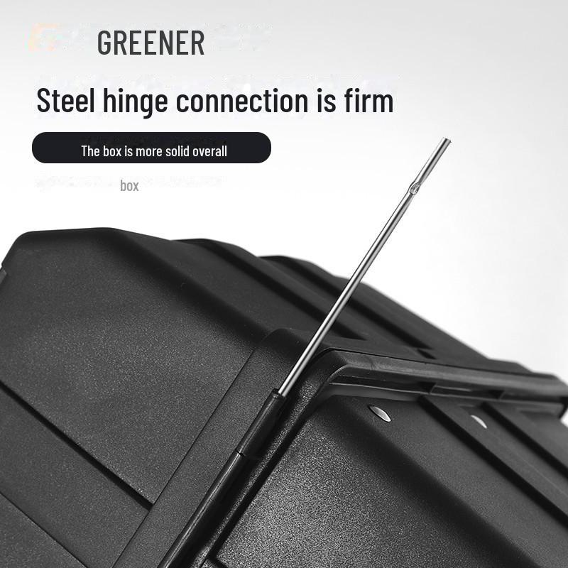 Green Forest Portable Folding Plastic Tool Box for Electricians