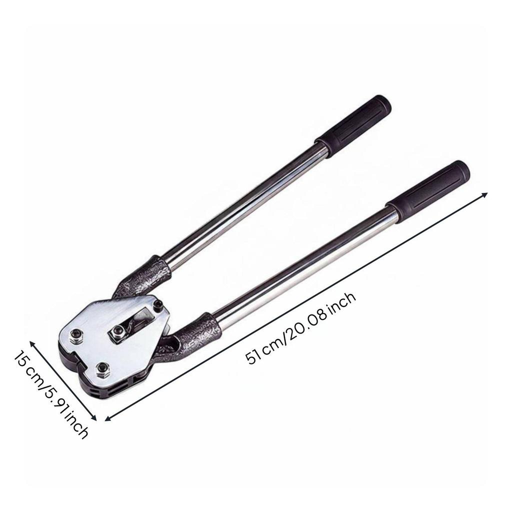 Manual Strapping Tensioner Heavy Duty Banding Tool Kit Non-Slip Handle