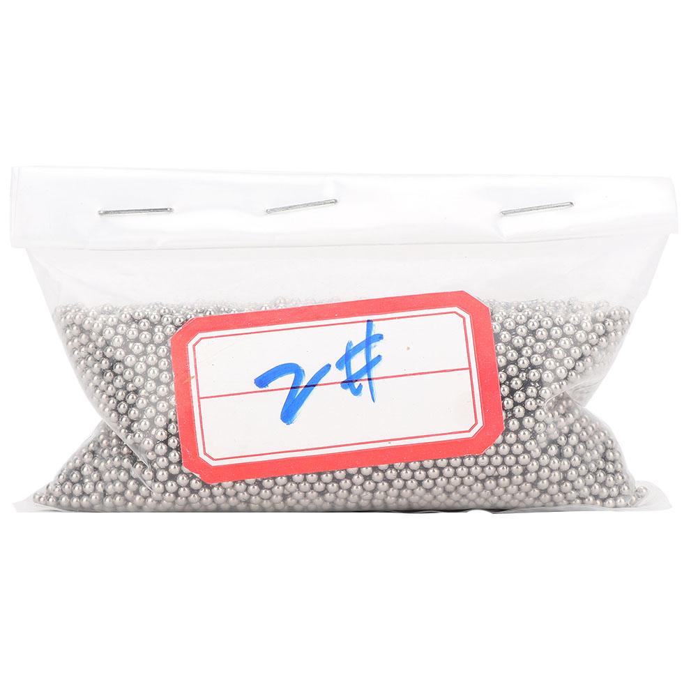 

Stainless Steel Polishing Beads Burnishing Ball Jewelry Polishing Accessory (2mm)