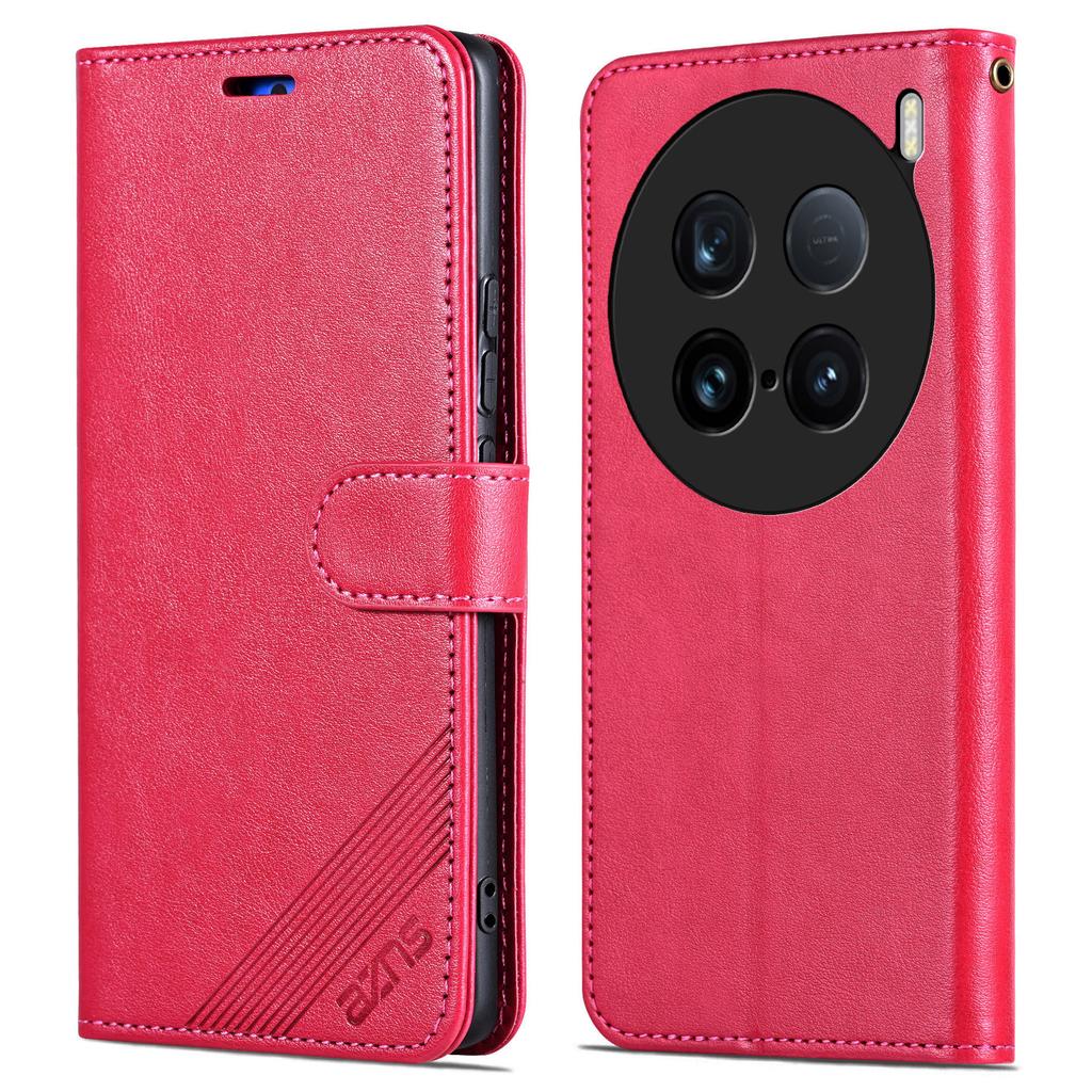 AZNS For vivo X100 Ultra 5G Protective Case Stand PU Leather Wallet Phone Cover