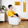 Extra Large Enclosed Cat Litter Box - Odor-Proof, Anti-Splash & Anti-Tracking, Top Entry