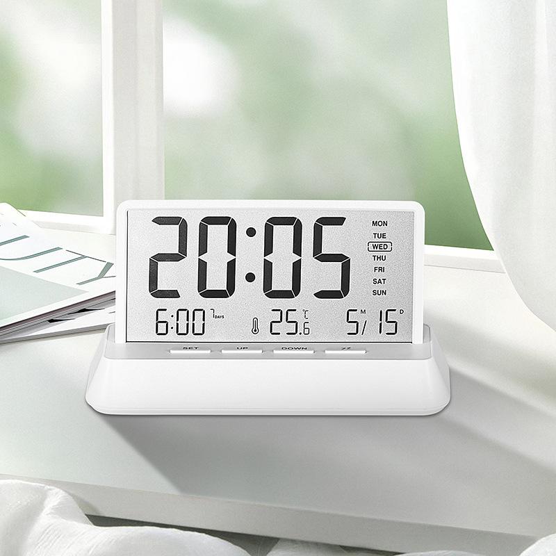 Creative Transparent Multifunctional Electronic Alarm Clock 2301