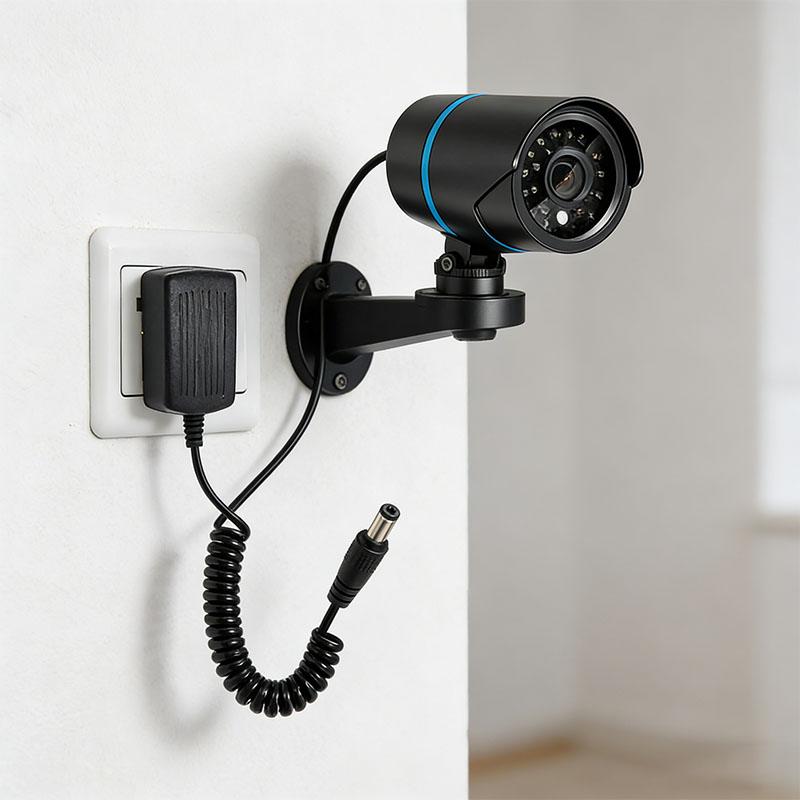 1PC DC Male  Femalespring Cable Connector5.5 X 2.5 Mm 5.5mm X 2.1mm Straight Plug Power Charger150cm 70cmextension Cord