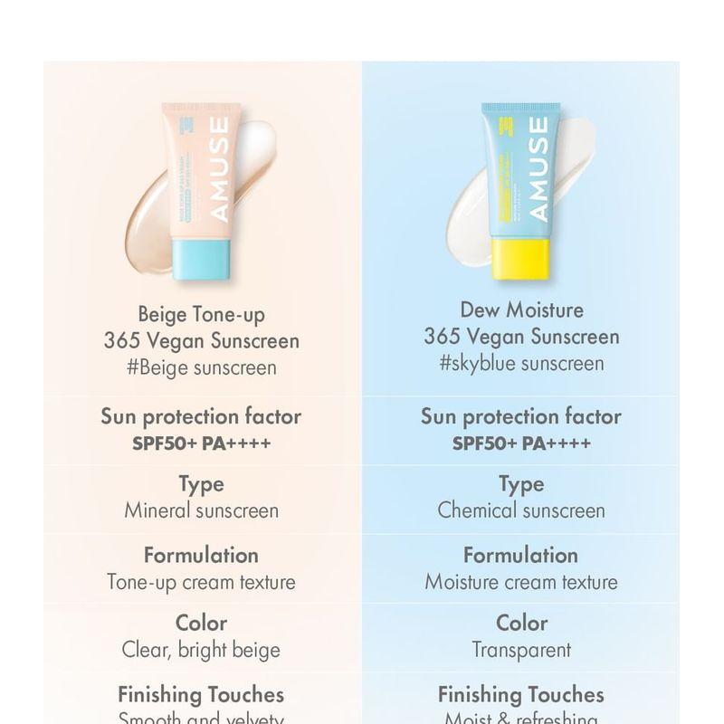 AMUSE - Dew Moisture 365 Vegan Sunscreen