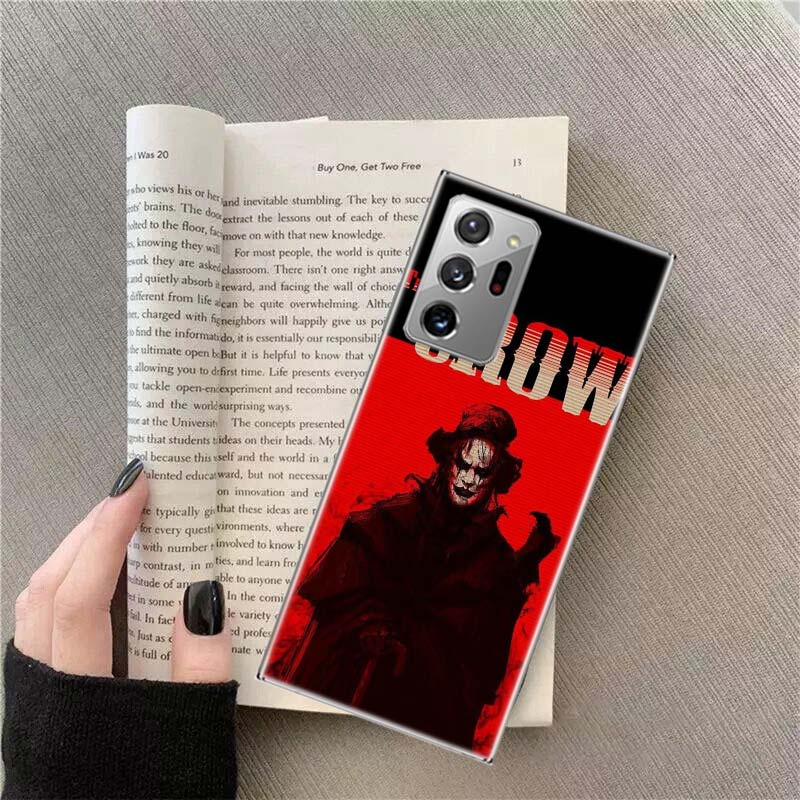 Movie THE C-CROW Phone Case For Samsung Galaxy S25 Edge S24 S23 FE S22 S26 Ultra S21 S20 S10 Plus Capa Soft