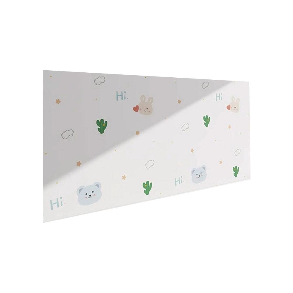 Waterproof Self Adhesive Tiles Wall Stickers Oil-proof Anti Fouling Wallpaper Cartoon Moisture-proof Wall Enclosure