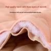 500g Extra Thick Fleece-Lined Quilted Thermal Set for Men & Women - Middle-Aged & Elderly