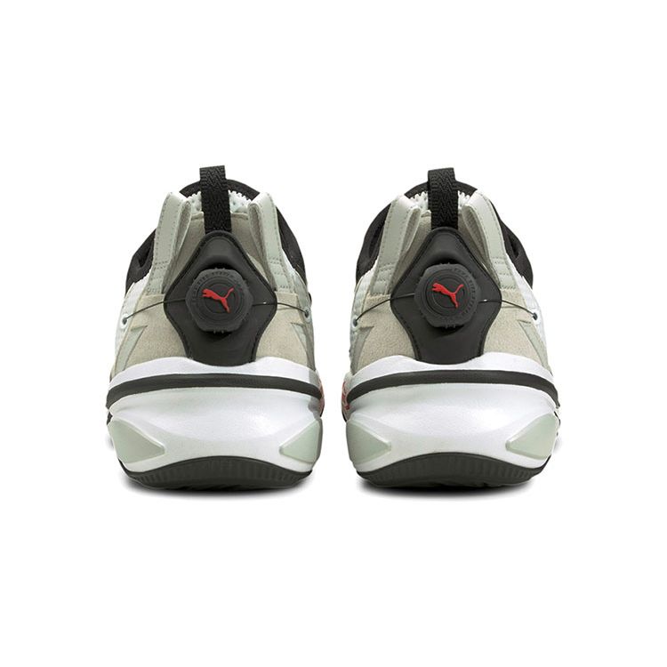 Puma Biało-czarne męskie sneakersy Double Disc 194277-02