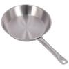 Frying Pan 304 Stainless Steel Bottom Single Handle Dishwasher Safe Oven Safe Sanding Frying