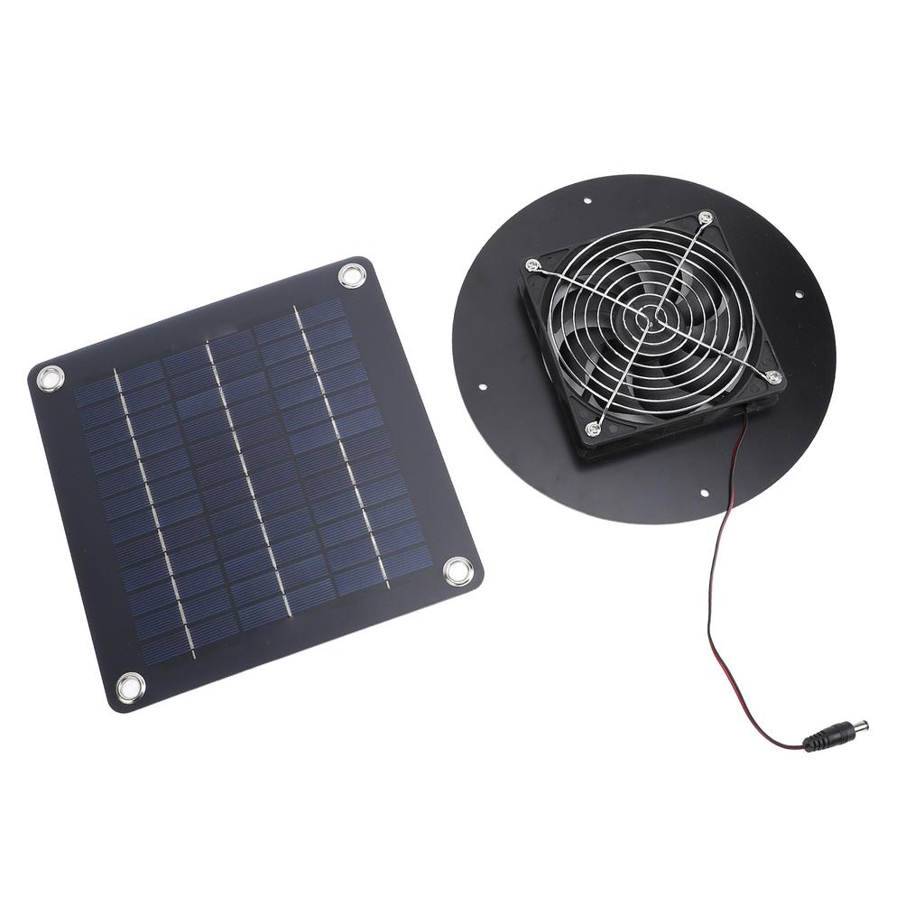 20W Solar Abluftventilator Vielseitig Hocheffizient Einkristall Solarbetrieben Lüfter für Wohnmobil Yacht