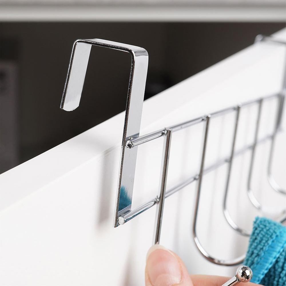 Wieszak Zawieszany Kuchenny Łazienkowy na Drzwi Drzwiczki Szafkę Ścierki