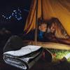 Waterproofs Outdoor Blanket Soft Moisture-Proof Folding Mat Thickened Fleece Camping Blanket for Outdoor Camping Picnics