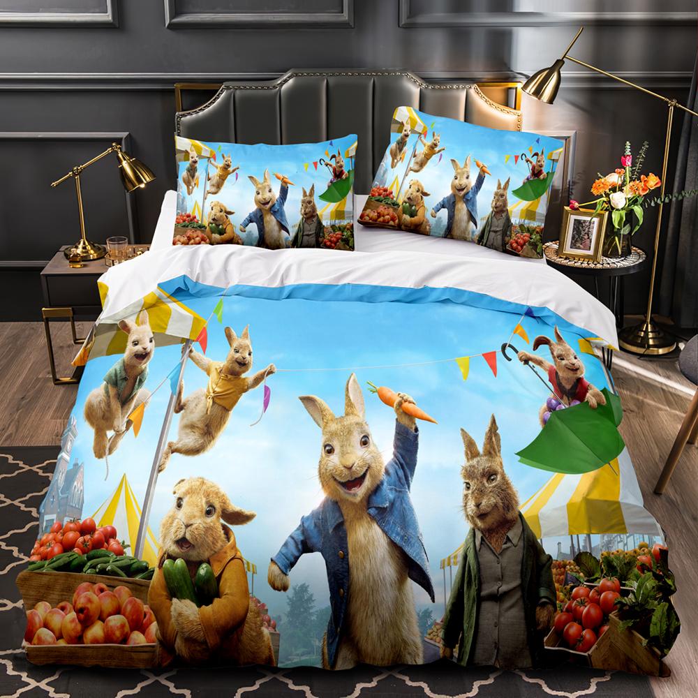 Bedding Sets Peter the Rabbit Australia /Europe/USA Full Queen King Size Quilt Duvet Cover Pillow Case 2-3 Pieces Sets
