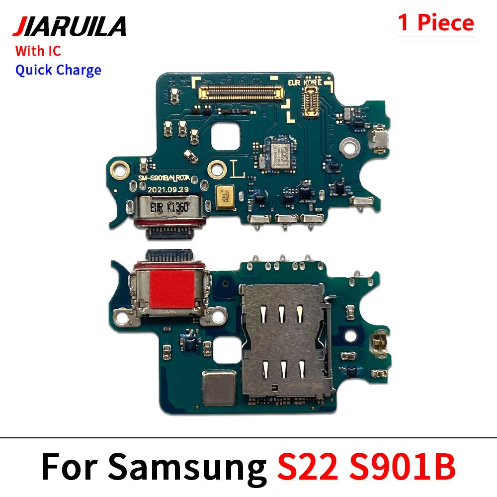 Connettore Dock Caricabatterie USB Porta di Ricarica Cavo Flessibile Microfono Per Samsung S22 S23 S24 Plus Ultra S21 Fe 5G S901B S906B S908B