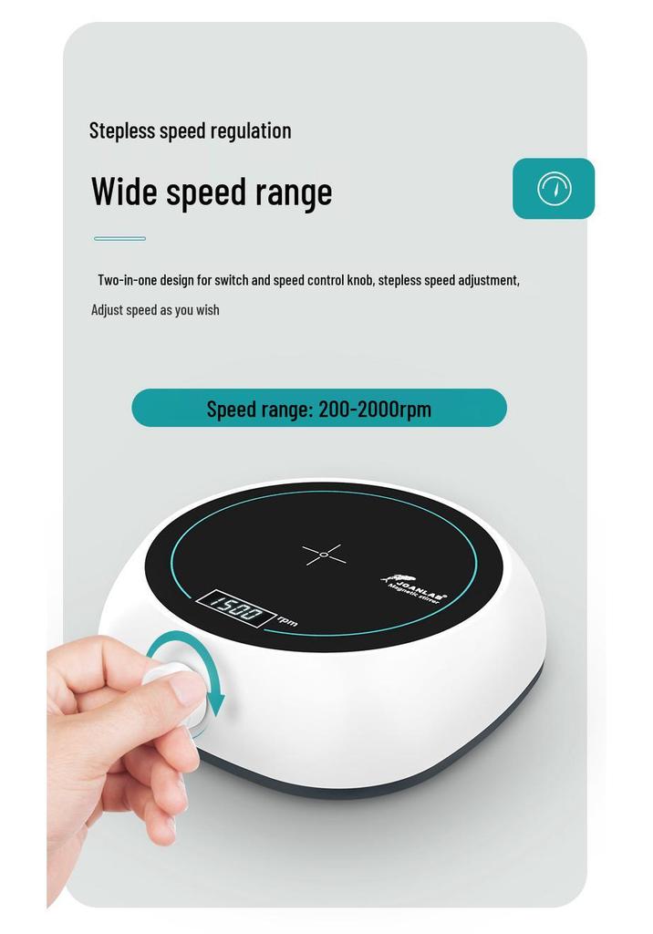 Laboratory Multi-Position Digital Magnetic Stirrer with Heating & Constant Temperature Control