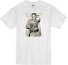 GESUCHT LEBEND ODER TÖDLICH STEVE MCQUEEN JOSH RANDALL WESTERN COWBOY TV WEISSES T-SHIRT