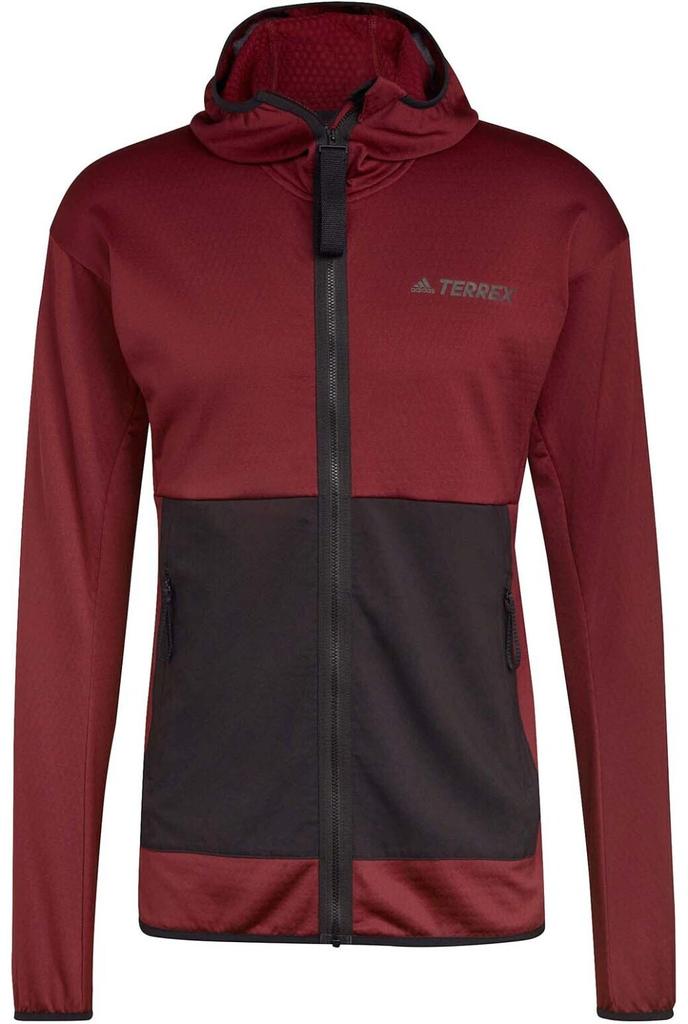Adidas Terrex Hiking Jacket Tech Fleece Lite Hooded
