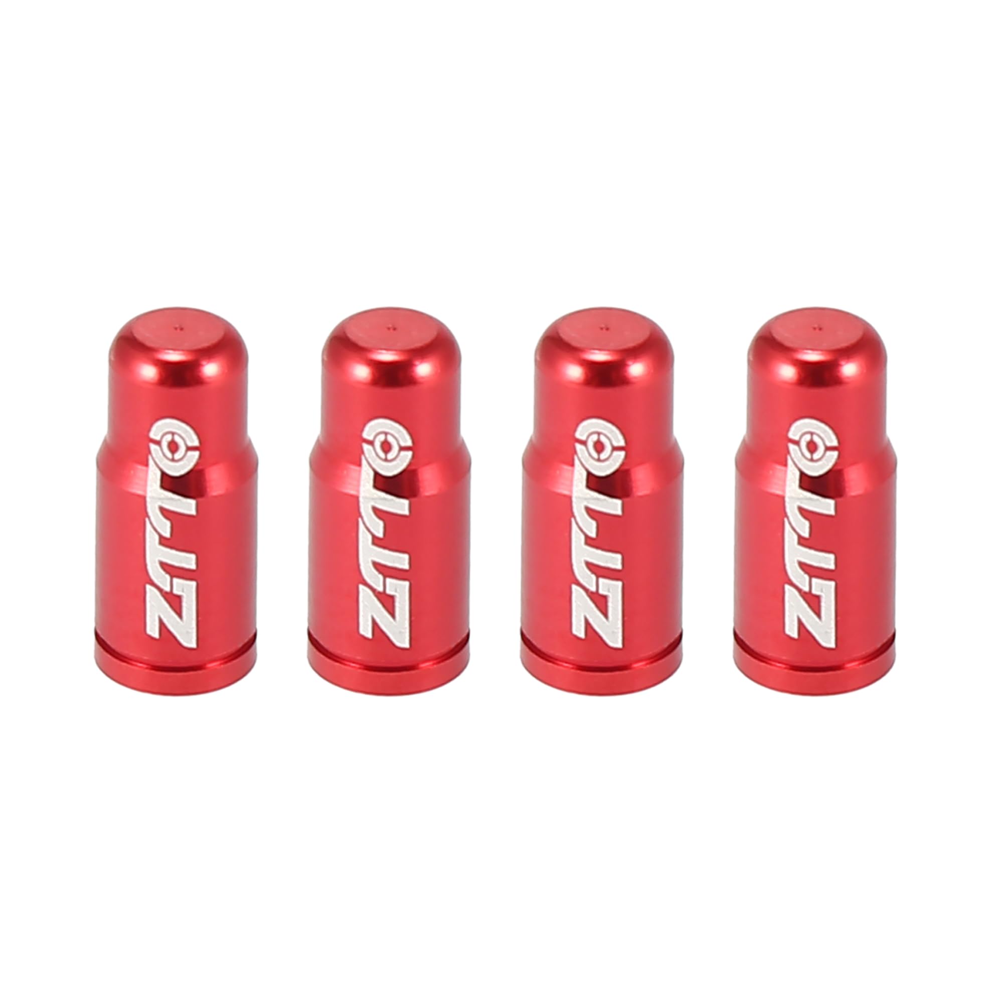 

X AUTOHAUX Tire Valve Caps Valve Stem Caps Dust Valve Caps Aluminum Alloy French Type Motorcycle 4pcs Red красный