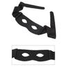Highwayman Robber Black Eye Mask Bandit Thief Cosplay Prop Costume Mask